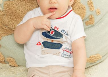 Σετ μπλούζα και παντελόνι για βρεφικό αγόρι (3 - 24 μηνών) | ΜΠΕΖ - Energiers - 